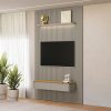 Painel Home Ripado Modular 1,80m Com LED
