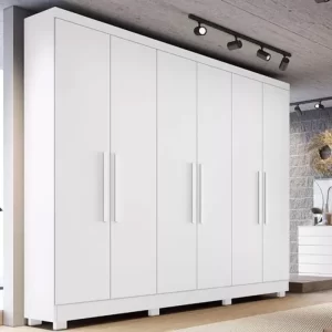 Alternative view of Guarda-Roupa Casal Sergipe 6 Portas Larg. 1,80m