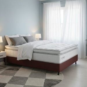 Colchão Casal New Freedom  D33 Molas Ensacadas + Base box ORTOBOM