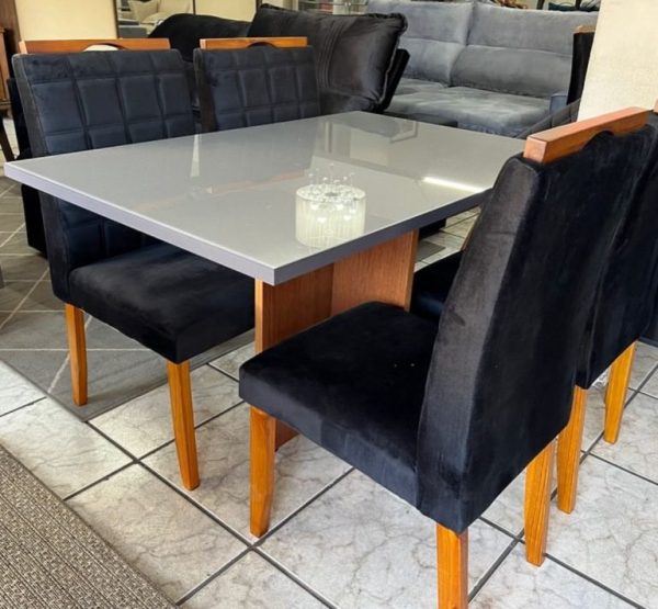 Mesa de Jantar Com 4 - Imagem 2