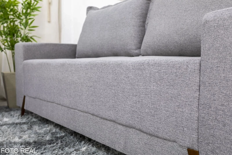 Sofá 2 lugares 8100 1,55m Linho - Imagem 6