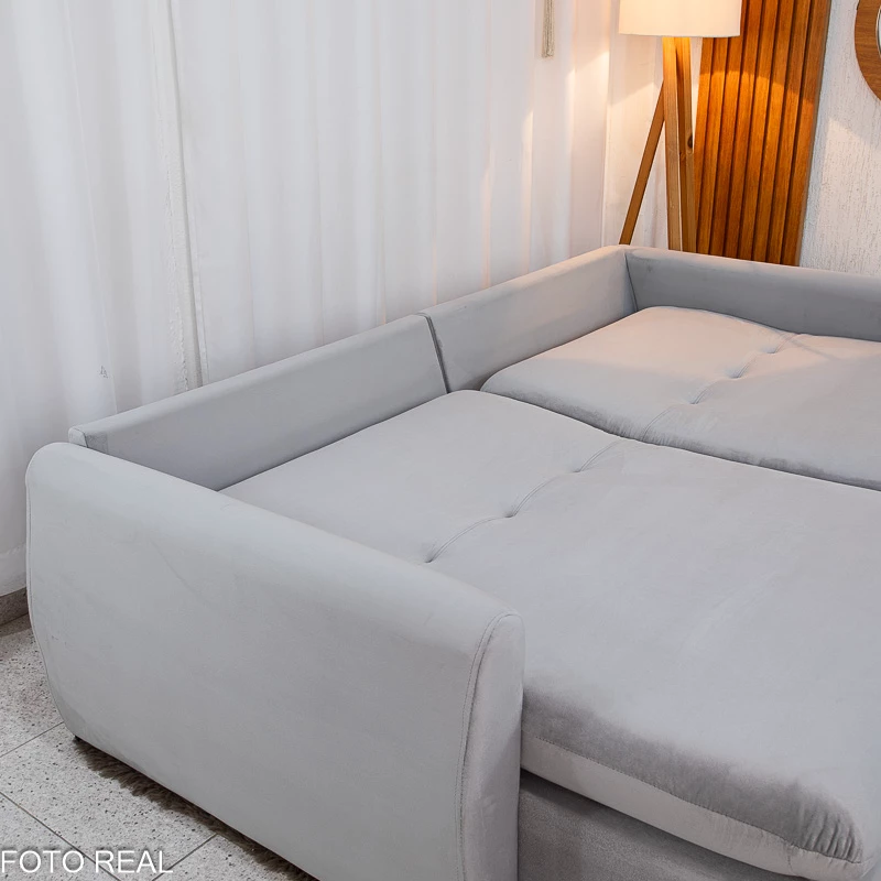 Sofá cama Retrátil Dubai 2,30m - Sem caixa - Imagem 8
