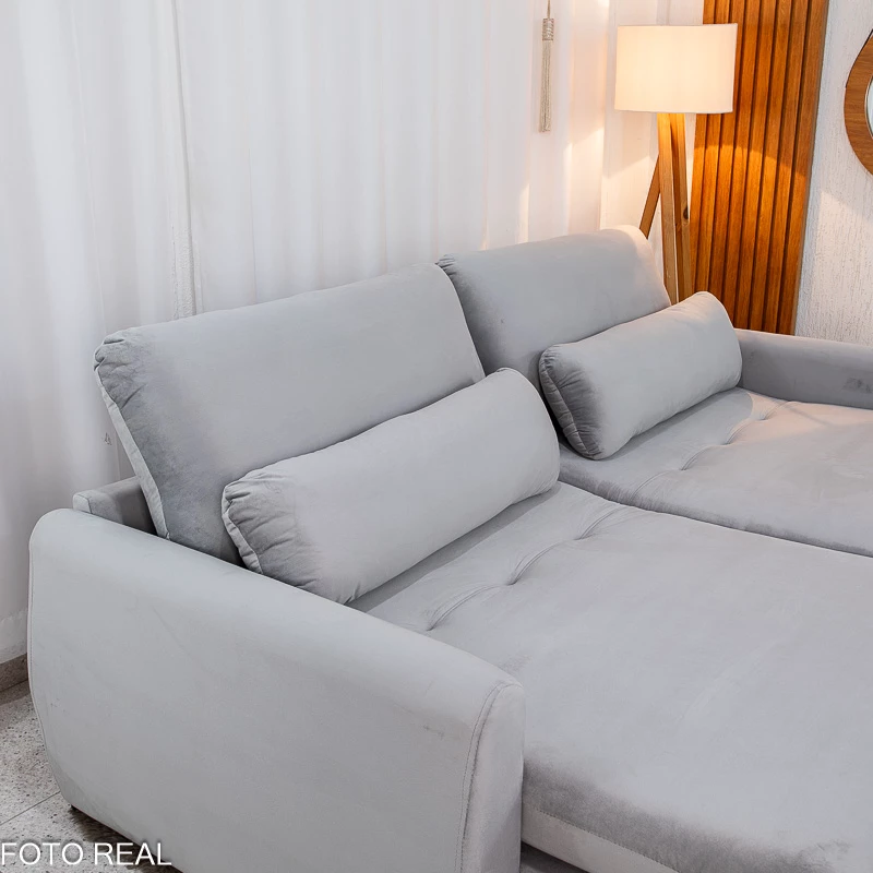 Sofá cama Retrátil Dubai 2,30m - Sem caixa - Imagem 7