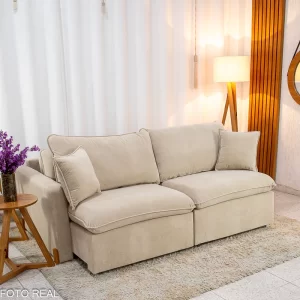 Alternative view of Sofá Retrátil Laura 2.00m - Sem Caixa