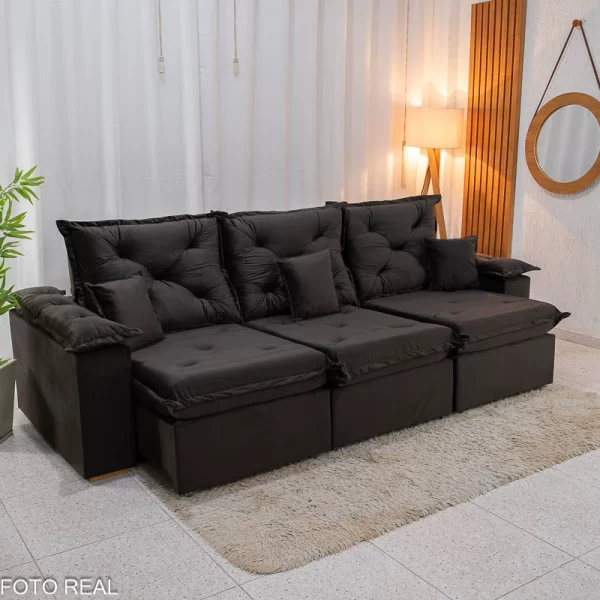 Sofá Retrátil Reclinável 2,70m – Angra