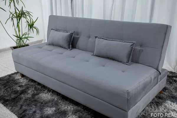 Sofá Cama Arpoador Veludo Larg. 1.85m