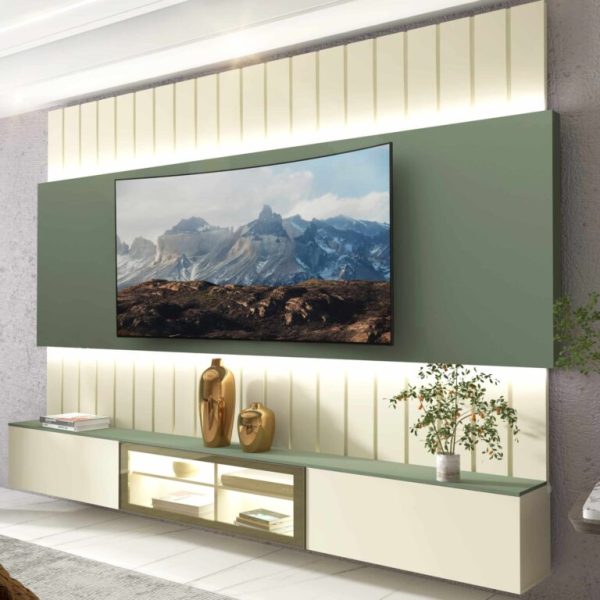 Home Soberano Reflecta 260cm c/ Led para Tv até 85 " - Imagem 3