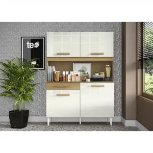 COZINHA 1210 DE 1.20 C/ 4 PORTAS E 1 GAVETA